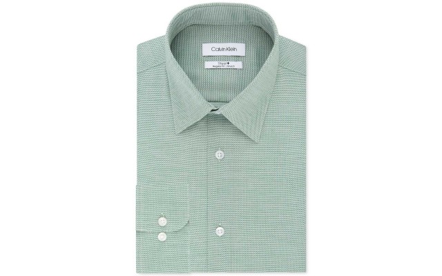  Men’s Steel Classic/Regular Non-Iron Stretch Performance Dress Shirts