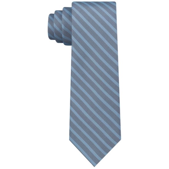  Men’s Tech Skinny Tonal Stripe Silk Ties