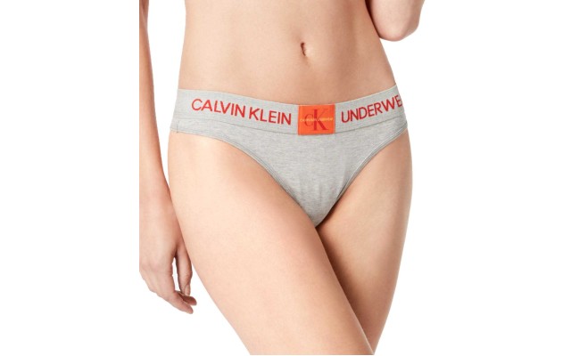  Monogram Waist Thong (Gray, XL)