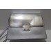  Novelty Mirrored Large Flap Crossbody Metallic