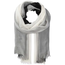 Calvin Klein Ombré Cover-Up & Scarf in One (Black)
