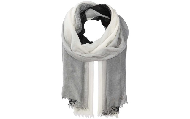  Ombré Cover-Up & Scarf in One (Black)