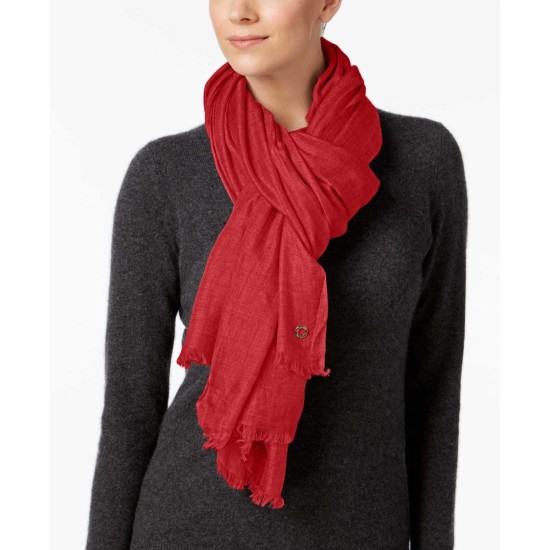  Oversized Cashmere Modal Wrap (Red)