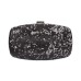   Sequin Clutch (Charcoal)