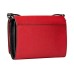  Susan Saffiano Leather Flap Crossbody (Red)