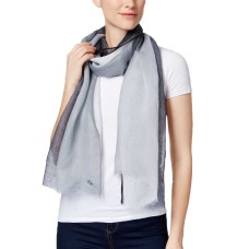 Calvin Klein Two-Tone Scarf (One Size, Black/Two-Tone)