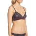  Women's Black Enamored Wireless Triangle Bras