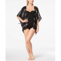 Calvin Klein Women's Chevron Beach Cover-Ups
