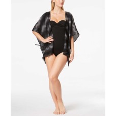 Calvin Klein Women's Chevron Beach Cover-Ups