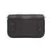  Women’s Lock Leather Shoulder Lock Small Crossbody / Belt Bag, Black