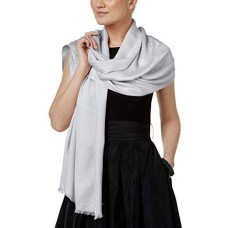 Calvin Klein Women’s Lurex Edge Evening Pashmina (Heather Grey)