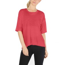 Calvin Klein Women's Performance Split-Back T-Shirt Tops