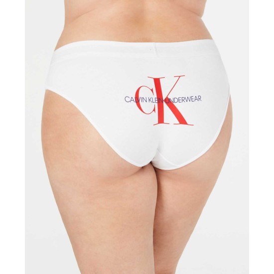  Women’s Plus Size Monogram Bikini Bottoms