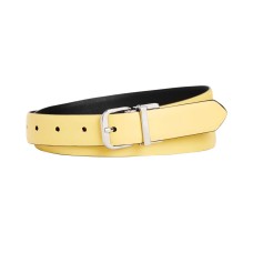 Calvin Klein Women's Reversible Feather Edge Leather Skinny Belts