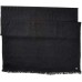  Women’s Twill Weave Lurex Scarf, Black