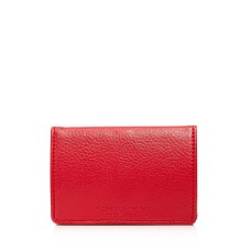 Campo Marzio Pebbled Leather Business Card Holder