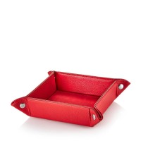 Campo Marzio Pebbled Leather Button Collector Box