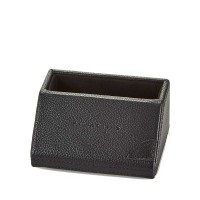 Campo Marzio Pebbled Leather Desk Card Holders