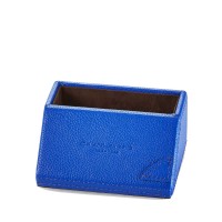Campo Marzio Pebbled Leather Desk Card Holders