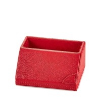 Campo Marzio Pebbled Leather Desk Card Holders