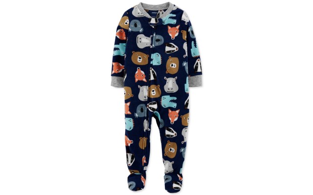 Carter’s Baby Boys Fleece Pajamas Jumpsuits