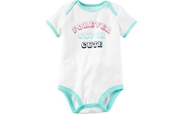 Carter’s Baby Girls’ 4 Ever Cute Bodysuits