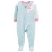 Carter’s Baby Girls Fleece Footed Sleeper Pajamas Jumpsuits