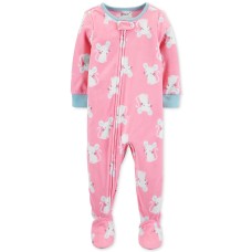 Carter’s Baby Girls Fleece Footed Sleeper Pajamas Jumpsuits