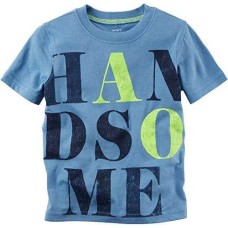 Carter’s Boys’ 2T-8 Short Sleeve Handsome Tee 4T