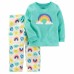 Carter’s Girls’ 2-Piece Fleece Pajamas Top And Pants Sets
