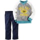 Carters Infant Boys 2-Piece Football Playwear Sweatshirt & Pant Set