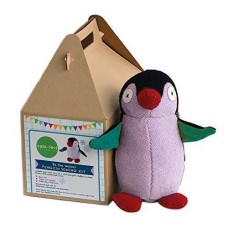 Cate and Levi 10″ Handmade Plush Stuffed Animal Making Kit (Premium Reclaimed Wool)Colors Will Vary
