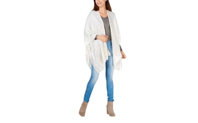  Metallic Ombre Topper (Ivory)