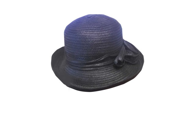  Simple Rose Bucket Hat (Black)