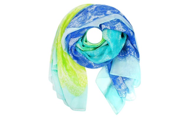  Women’s Antique Lace Overlay Wrap & Scarves
