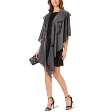 Cejon Women’s Double-Draped Sparkle-Knit Wraps