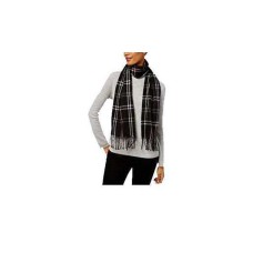 Cejon Women’s Grid Pattern Plaid Woven Scarves