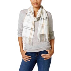 Cejon Women’s Grid Pattern Plaid Woven Scarves