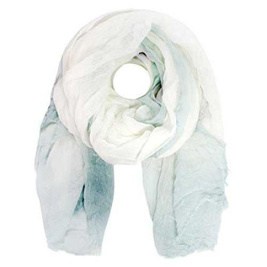  Women’s Ombre Edge Solid Day Wrap Scarves
