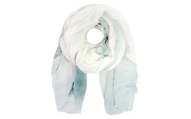  Women’s Ombre Edge Solid Day Wrap Scarves