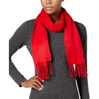 Cejon Women’s Solid Woven Scarf (Red)