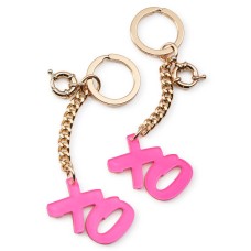 Celebrate Shop 2-Pk. Xo Keychains, – Pink
