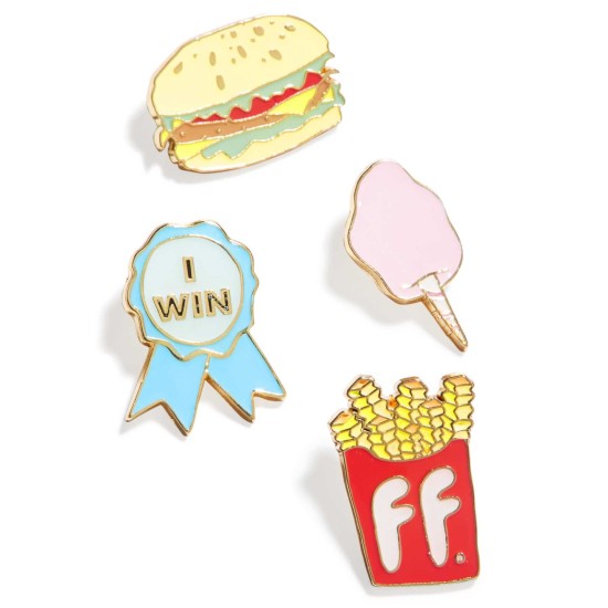 Celebrate Shop 4-Pc. Fun Food Pin Set