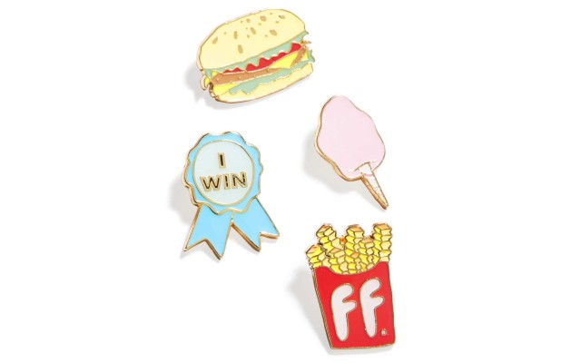 Celebrate Shop 4-Pc. Fun Food Pin Set