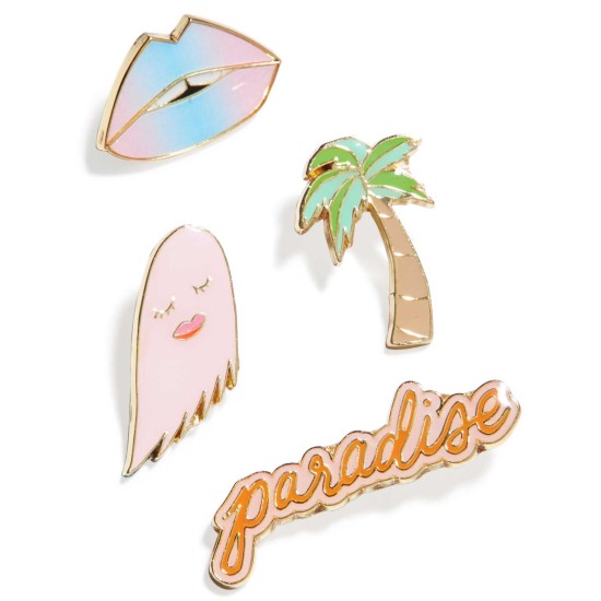 Celebrate Shop 4-Pc. Paradise Pin Set