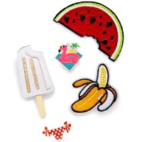 Celebrate Shop 4-Pc. Pool Side Pin Set Banana