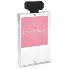 Celebrate Shop 4 x 6 Acrylic Perfume Magnetic Frame Clear/Black
