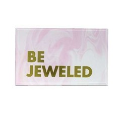 Celebrate Shop Be Jeweled or Hello Darling Glass Girls Jewelry Box 8x5x3.5 (Be Jeweled)
