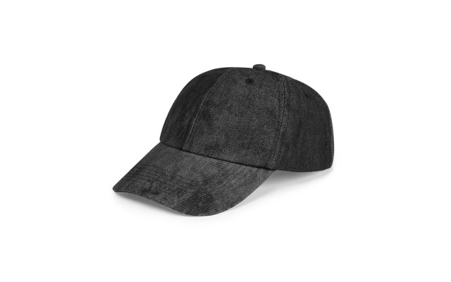 Celebrate Shop Denim Baseball Cap (Dark Gray, One Size)