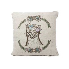Celebrate Shop Forest Creature Decorative Throw Pillow Fox & Rabbit (Fox)